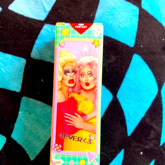 🆕SEALED!Kim Chi BeautyXTrixie Mattel BFF4Eva Lipstick Collab “Red Fantasy”💄 - Picture 6 of 16